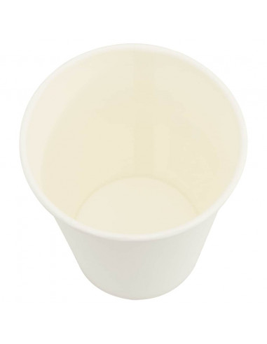 Bicchieri da Caffè in Carta 1000 pz 8oz 200ml Bianco