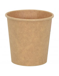 Bicchieri da Caffè in Carta 1000 pz 4oz 100ml Marrone 2