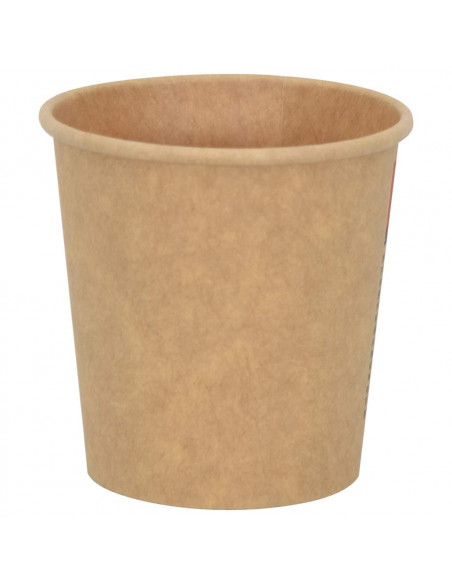 Bicchieri da Caffè in Carta 1000 pz 4oz 100ml Marrone