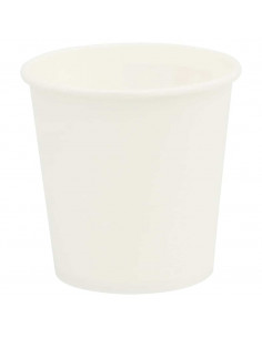 Bicchieri da Caffè in Carta 1000 pz 4oz 100ml Bianco 2