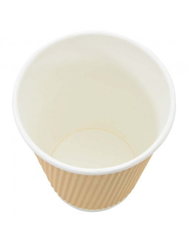 Bicchieri da Caffè in Carta 500 pz 12oz 300ml Marrone