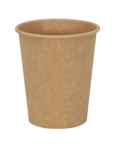 Bicchieri da Caffè in Carta 1000 pz 8oz 200ml Marrone 2