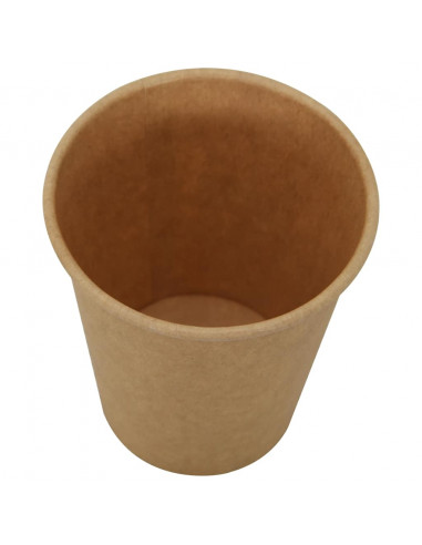 Bicchieri da Caffè in Carta 1000 pz 8oz 200ml Marrone