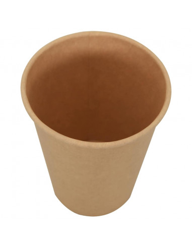 Bicchieri da Caffè in Carta 1000 pz 12oz 300ml Marrone