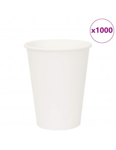 Bicchieri da Caffè in Carta 1000 pz 12oz 300ml Bianco