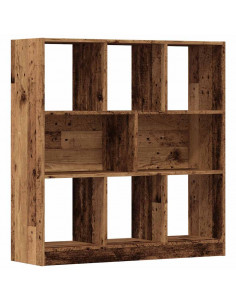 Libreria in Legno Antico 97,5x29,5x100 cm Legno Multistrato