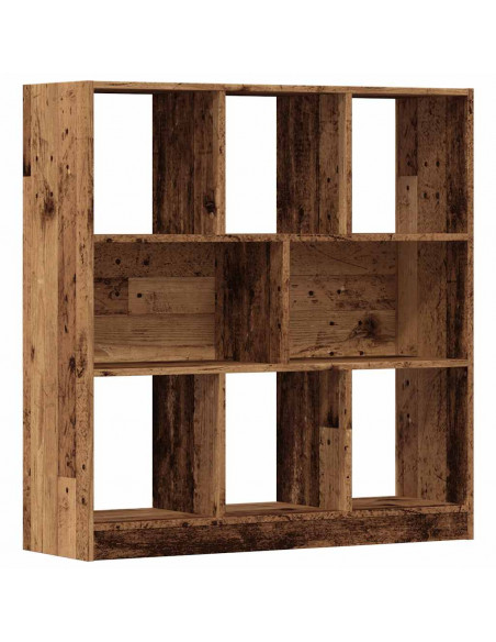 Libreria in Legno Antico 97,5x29,5x100 cm Legno Multistrato