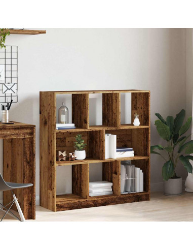 Libreria in Legno Antico 97,5x29,5x100 cm Legno Multistrato