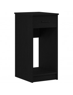 Supporto a Torre per Computer con Cassetto Nero 35x45x77 cm