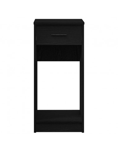 Supporto a Torre per Computer con Cassetto Nero 35x45x77 cm
