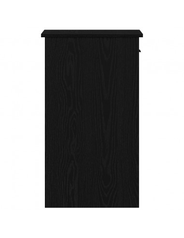 Supporto a Torre per Computer con Cassetto Nero 35x45x77 cm