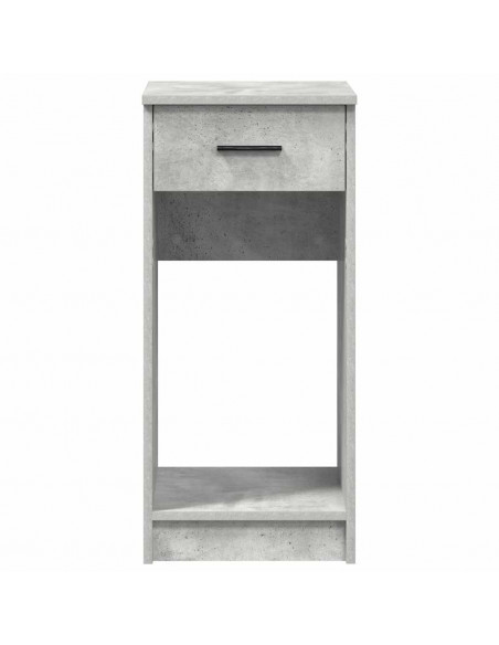 Supporto a Torre per Computer con Cassetto Grigio 35x45x77 cm