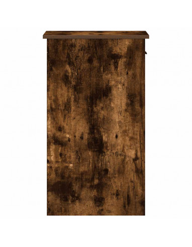 Supporto per Computer a Torre con Cassetto Rovere 35x45x77 cm