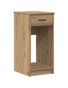 Supporto per Computer a Torre con Cassetto Rovere 35x45x77 cm