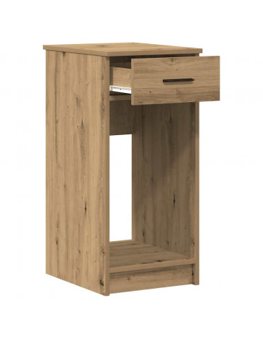 Supporto per Computer a Torre con Cassetto Rovere 35x45x77 cm