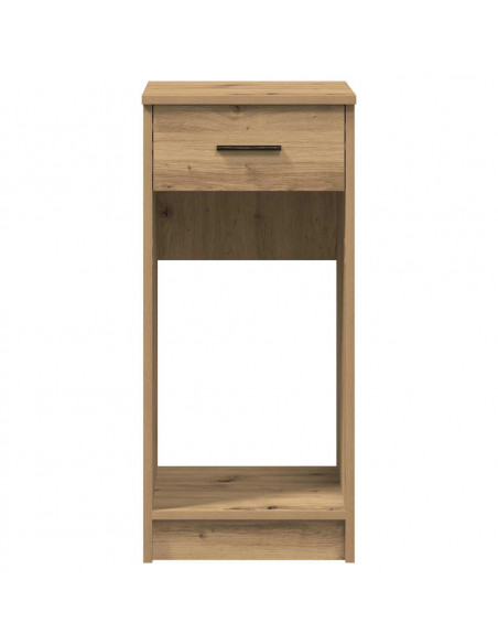 Supporto per Computer a Torre con Cassetto Rovere 35x45x77 cm