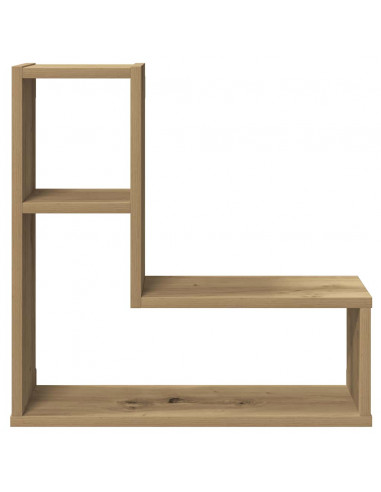 Mensole Parete a Cubo 2 pz Artigianale 50x15x50 cm Truciolato