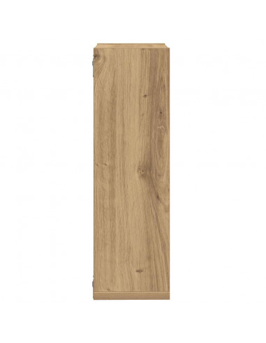 Mensole Parete a Cubo 2 pz Artigianale 50x15x50 cm Truciolato