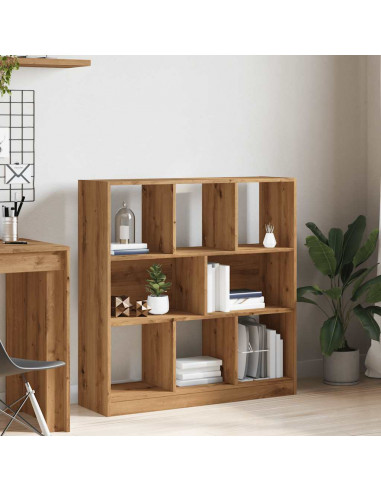 Libreria Rovere Artigianale 97,5x29,5x100 cm Legno Multistrato