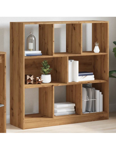 Libreria Rovere Artigianale 97,5x29,5x100 cm Legno Multistrato