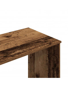 Scrivania Legno Antico 102x76x50 cm in Legno Multistrato