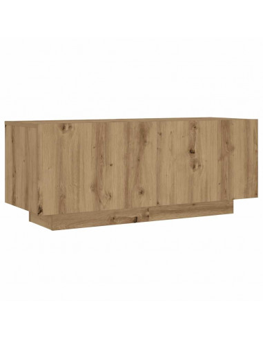 Mobile Porta TV con LED Artigianale 180x35x40 cm Multistrato