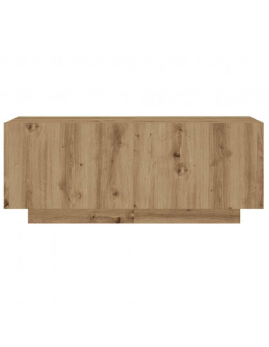 Mobile Porta TV con LED Artigianale 180x35x40 cm Multistrato