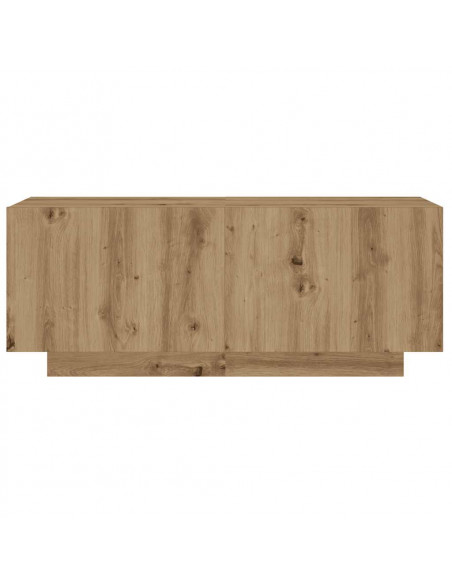 Mobile Porta TV con LED Artigianale 180x35x40 cm Multistrato