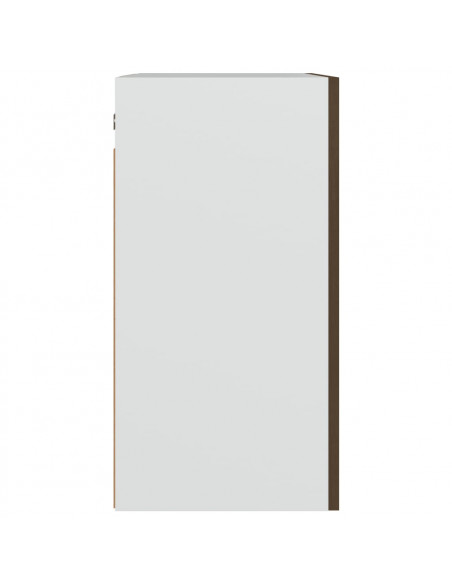 Mobile Pensile Rovere Marrone 50x31x60 cm in Legno Multistrato