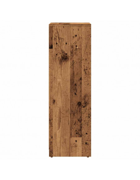 Mobile da Bagno Legno Antico 30x30x95 cm in Legno Multistrato