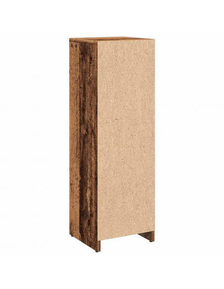 Mobile da Bagno Legno Antico 30x30x95 cm in Legno Multistrato