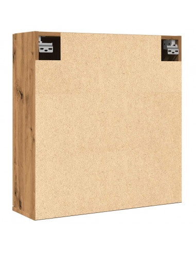 Mobile da Bagno Specchio Rovere Artigianale Legno Multistrato