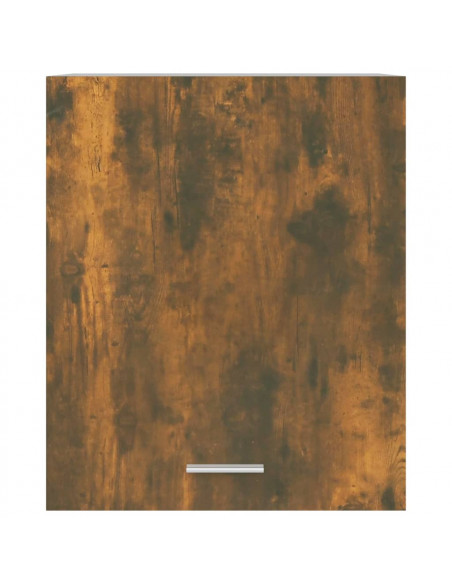 Mobile Pensile Rovere Fumo 50x31x60 cm in Legno Multistrato