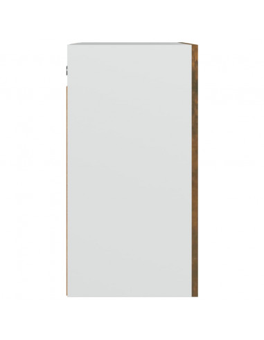 Mobile Pensile Rovere Fumo 50x31x60 cm in Legno Multistrato