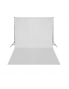 Sistema Portafondale Telescopico con Fondale Bianco 3 x 5 m