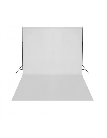 Sistema Portafondale Telescopico con Fondale Bianco 3 x 5 m