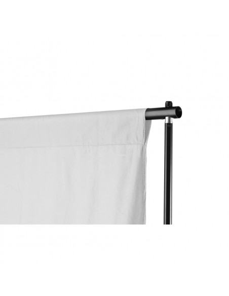 Sistema Portafondale Telescopico con Fondale Bianco 3 x 5 m