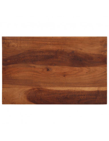 Tavolino 45x30x45 cm in Legno Massello di Acacia
