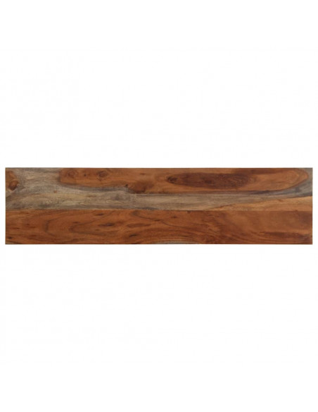 Tavolo Consolle 120x30x76 cm in Legno Massello di Acacia