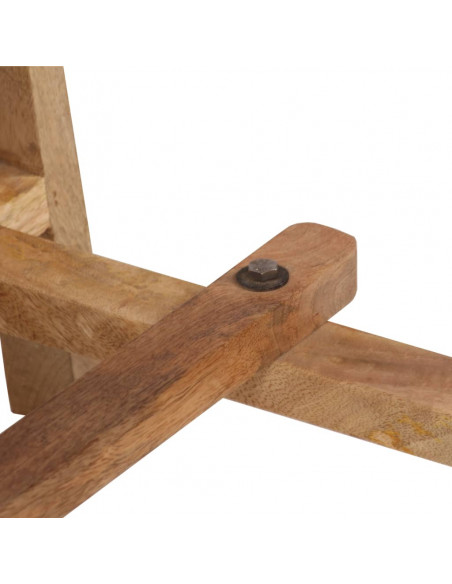 Tavolo da Disegno in Legno Massello di Mango 116x50x76 cm