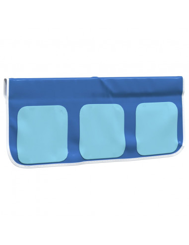 Tende per Letto a Soppalco con Tunnel Blu in Poliestere