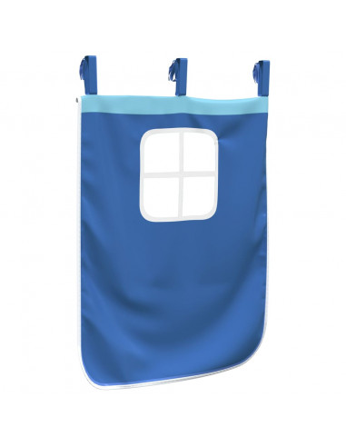 Tende per Letto a Soppalco con Torre Blu in Poliestere
