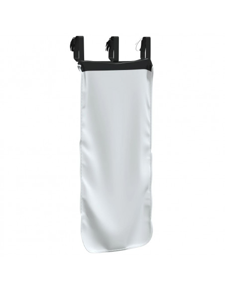 Tende per Letto a Soppalco con Torre Bianco e Nero Poliestere