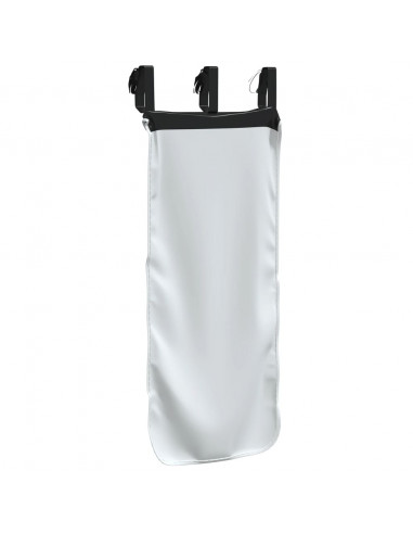 Tende per Letto a Soppalco Bianco e Nero in Poliestere