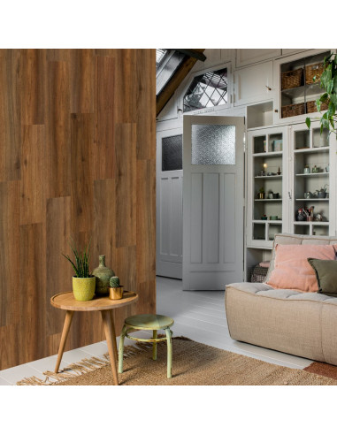 WallArt Listoni Effetto Legno 30 pz GL-WA28 Rovere Naturale Marrone