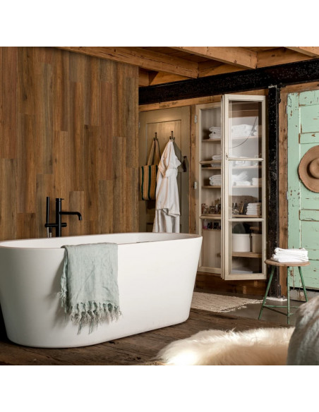 WallArt Listoni Effetto Legno 30 pz GL-WA28 Rovere Naturale Marrone