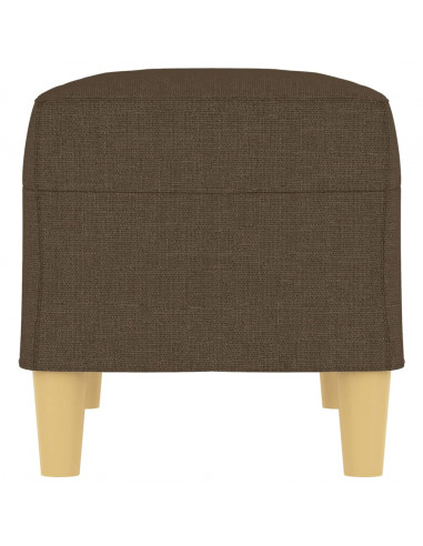 Panca Marrone 70x35x41 cm in Tessuto