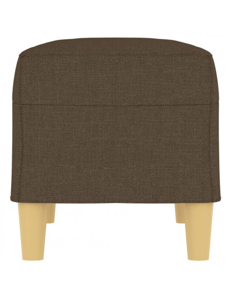 Panca Marrone 70x35x41 cm in Tessuto