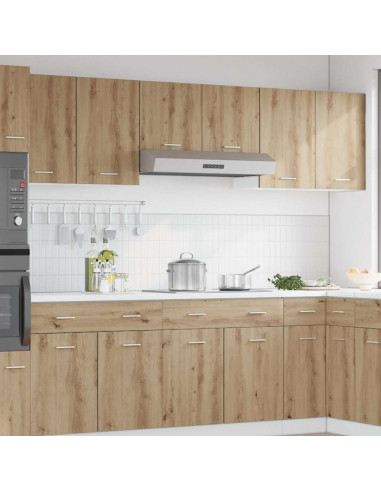 Mobili Pensili 2 pz Artigianale 50x31x60 cm Legno Multistrato