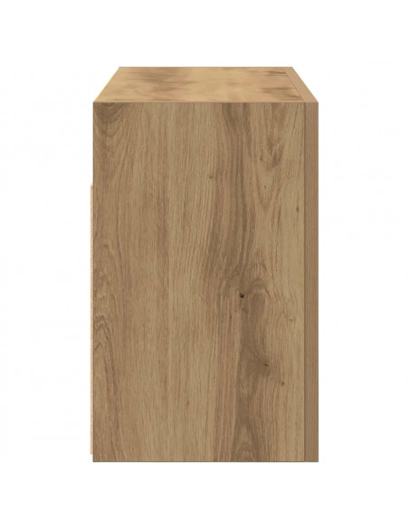 Mobiletto da Bagno Rovere Artigianale 60x25x40 cm Truciolato